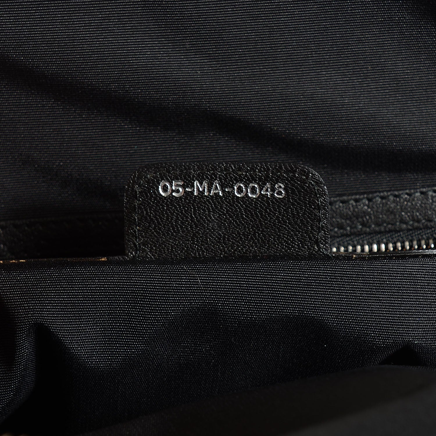 Christian Dior Lambskin Large Karenina Tote Black 7 of 7