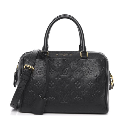 Louis Vuitton Empreinte Speedy Bandouliere 25 NM Black 1 of 13