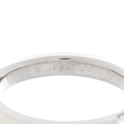 Harry Winston Platinum Diamond Princess Cut Wedding Band Ring 54 6.75 6 of 7