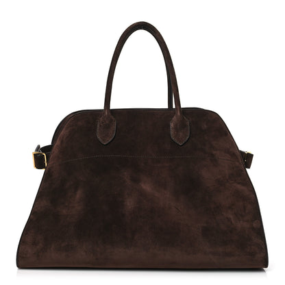 The Row Suede Soft Margaux 15 Mocha 1 of 8