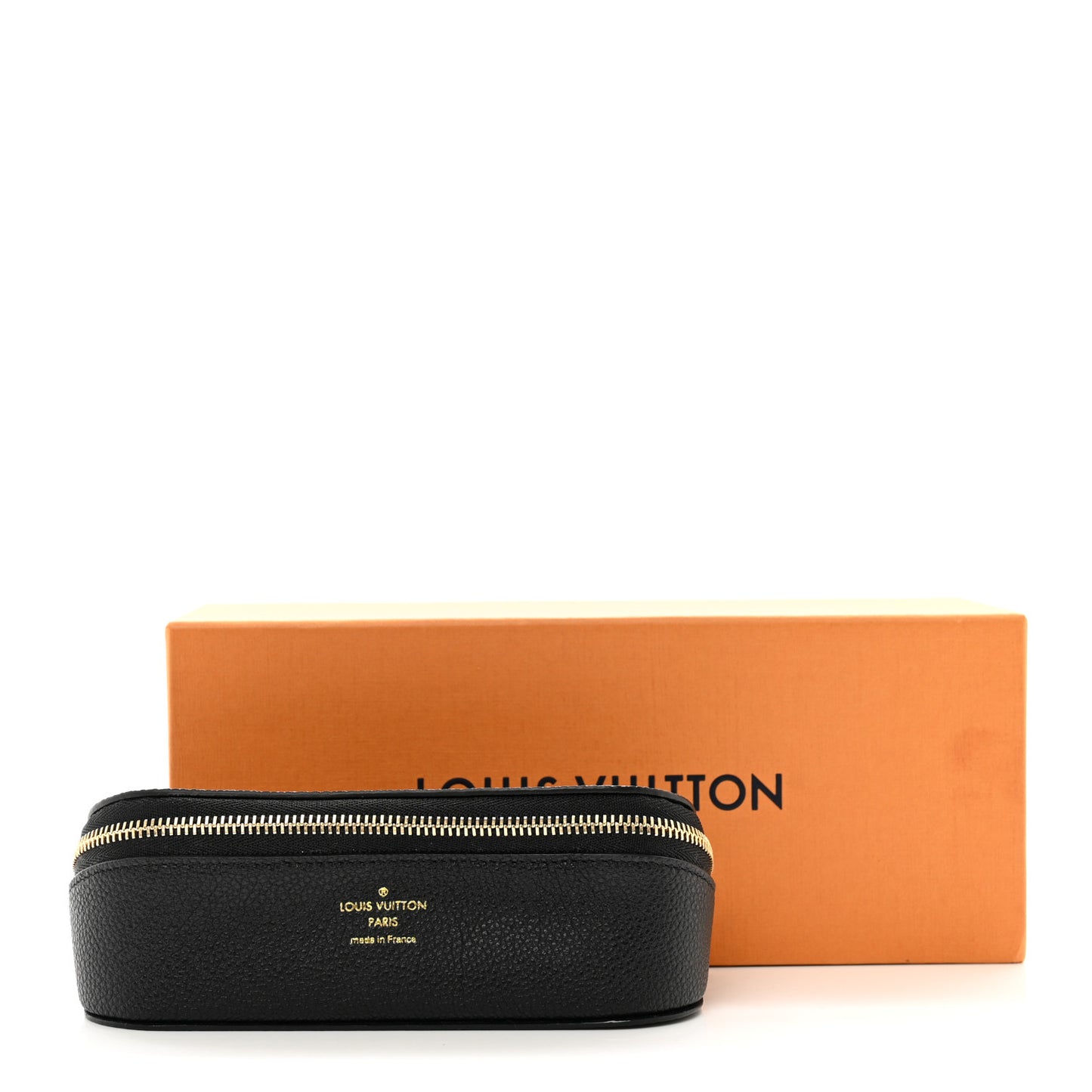Empreinte Monogram Giant Sunglasses Pouch GM Black Beige
