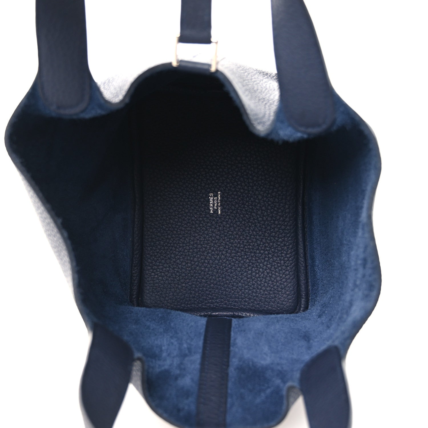 Hermes Taurillon Clemence Picotin Lock 18 PM Bleu Nuit 5 of 12
