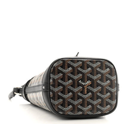 Goyard Goyardine Petit Flot Mini Bucket Bag Black 4 of 9