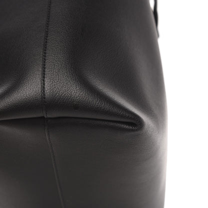 Saint Laurent Calfskin Large Shopping Tote Black 12 of 12