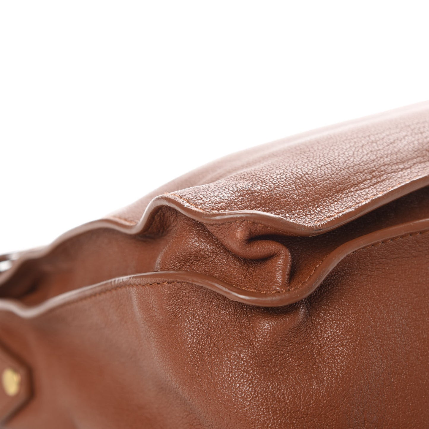 Lambskin Medium PS1 Satchel Saddle