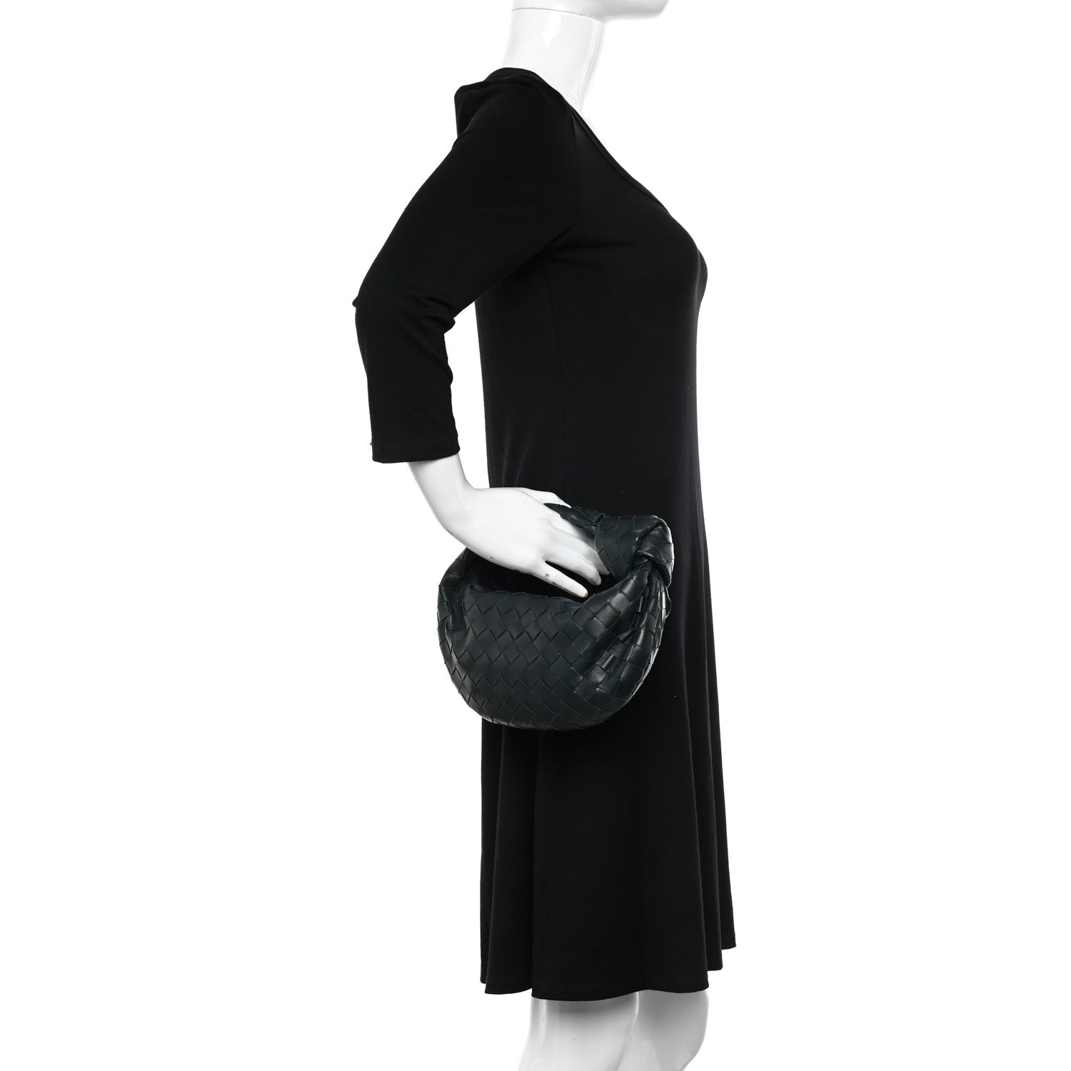 Bottega Veneta Nappa Intrecciato Mini Jodie Dark Moss 2 of 10