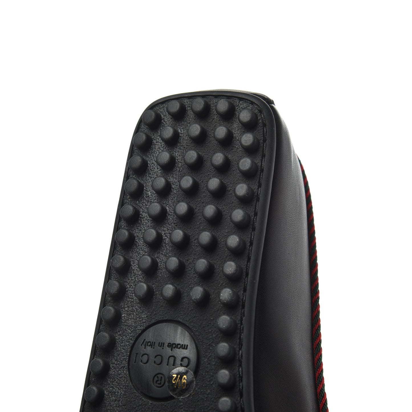 Nappa Mens Bee Driver Loafers 9.5 Black