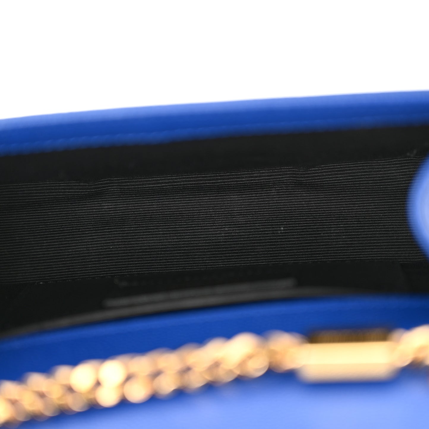 Grain De Poudre Small Classic Monogram Kate Satchel Royal Blue