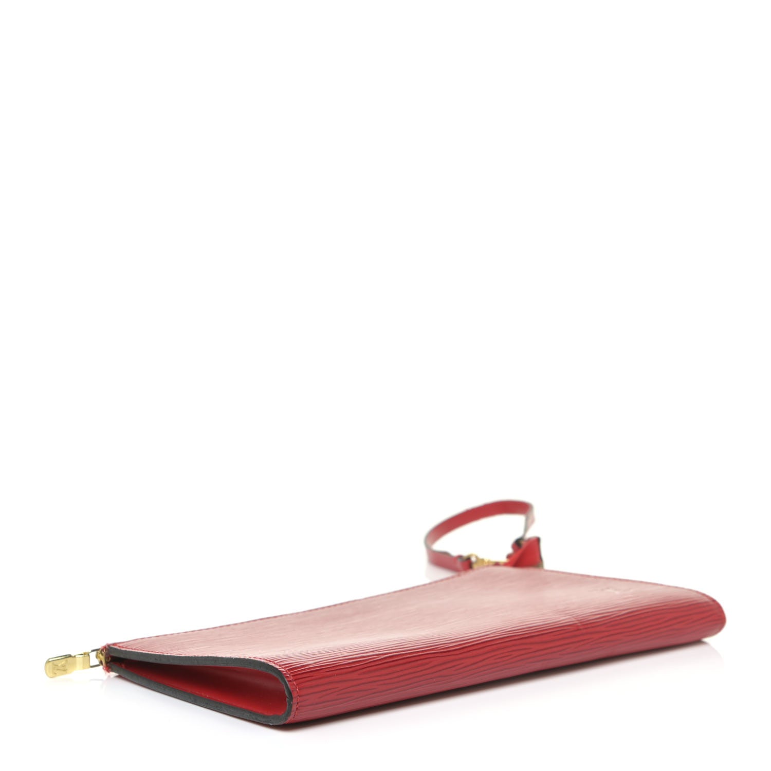 Louis Vuitton Epi Pochette Accessories 24 Castillan Red 4 of 15