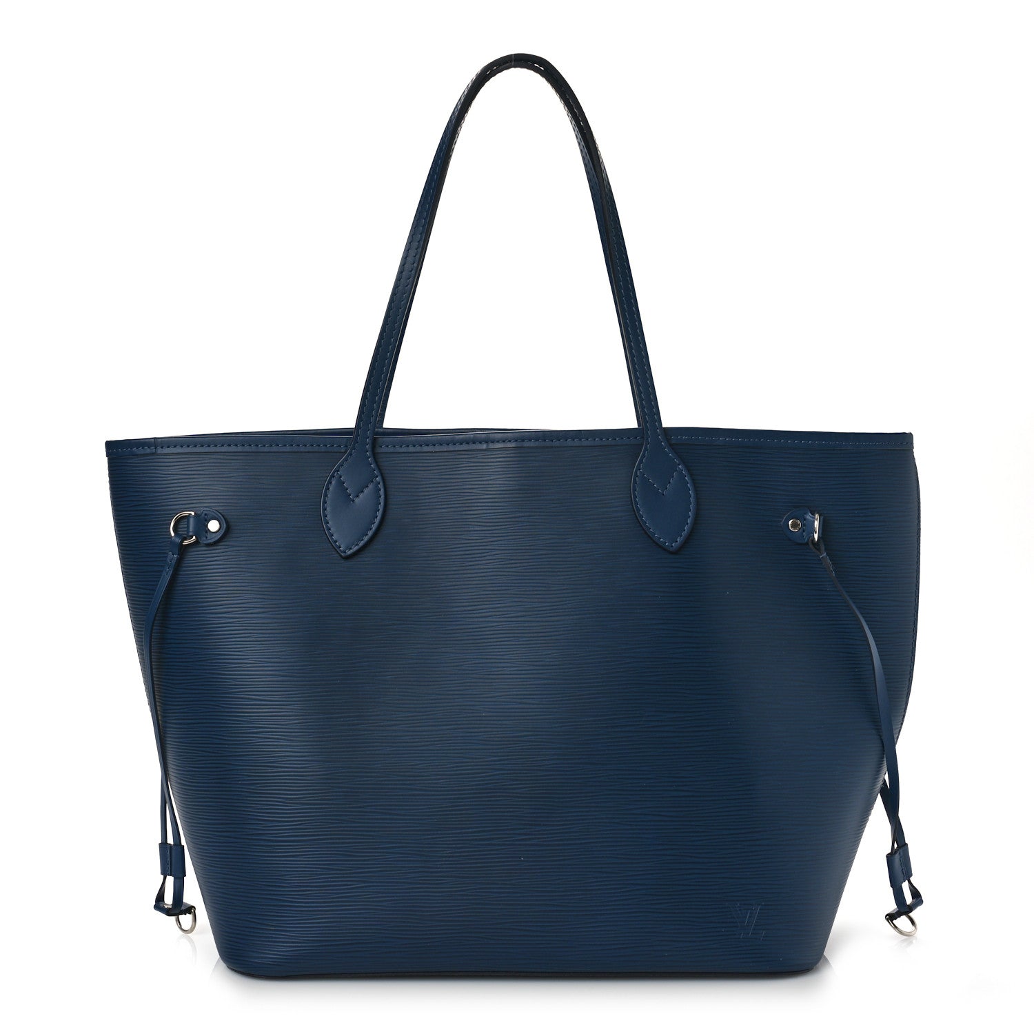 Louis Vuitton Epi Neverfull MM Indigo 2 of 9