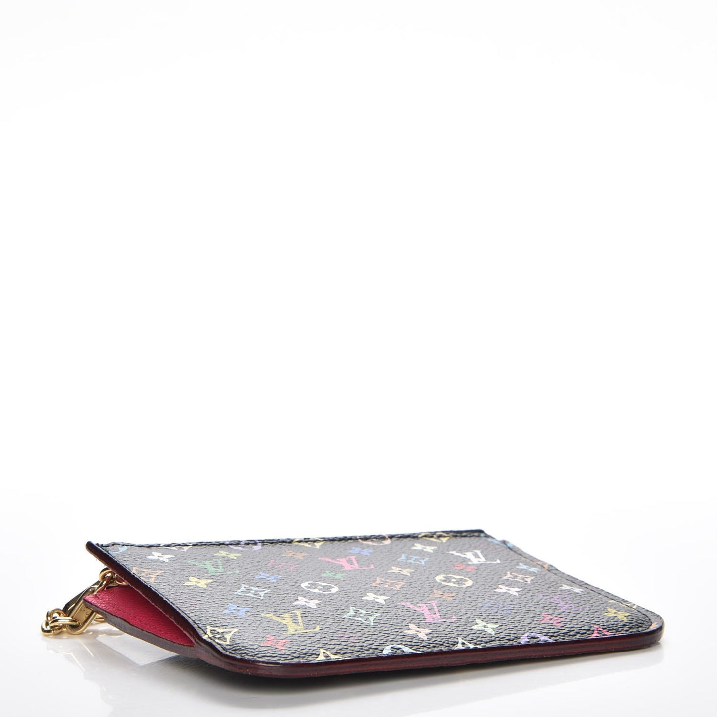 Monogram Multicolor Key Pouch Black Grenade