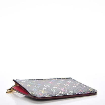 Louis Vuitton Monogram Multicolor Key Pouch Black Grenade 4 of 8