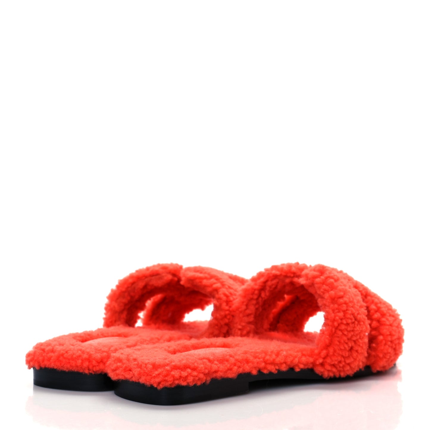 Woolskin Oran Sandals 37 Orange