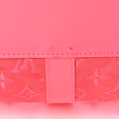 Louis Vuitton Monogram Fluo See Through Keepall Bandouliere 50 Rose 13 of 13