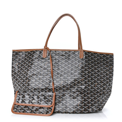 Goyard Goyardine Saint Louis GM Black Gold 1 of 12