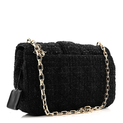 Christian Dior Tweed Medium Miss Dior Flap Black 3 of 12