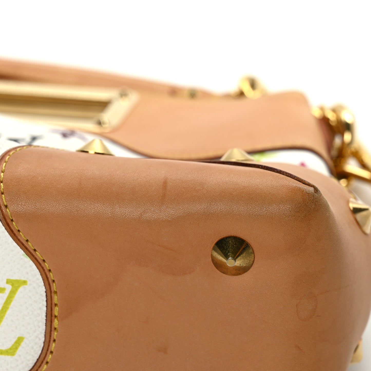 Monogram Multicolor Judy MM White