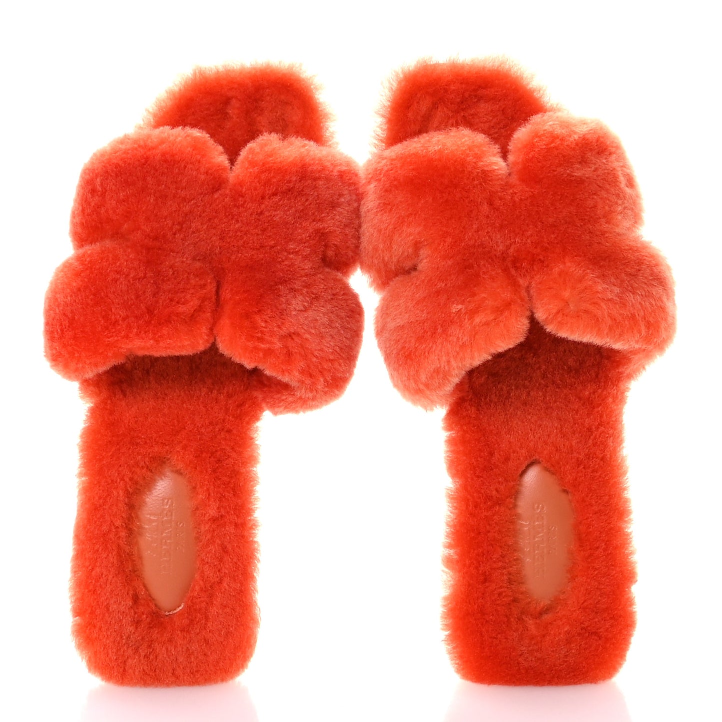 Woolskin Oran Sandals 37 Orange