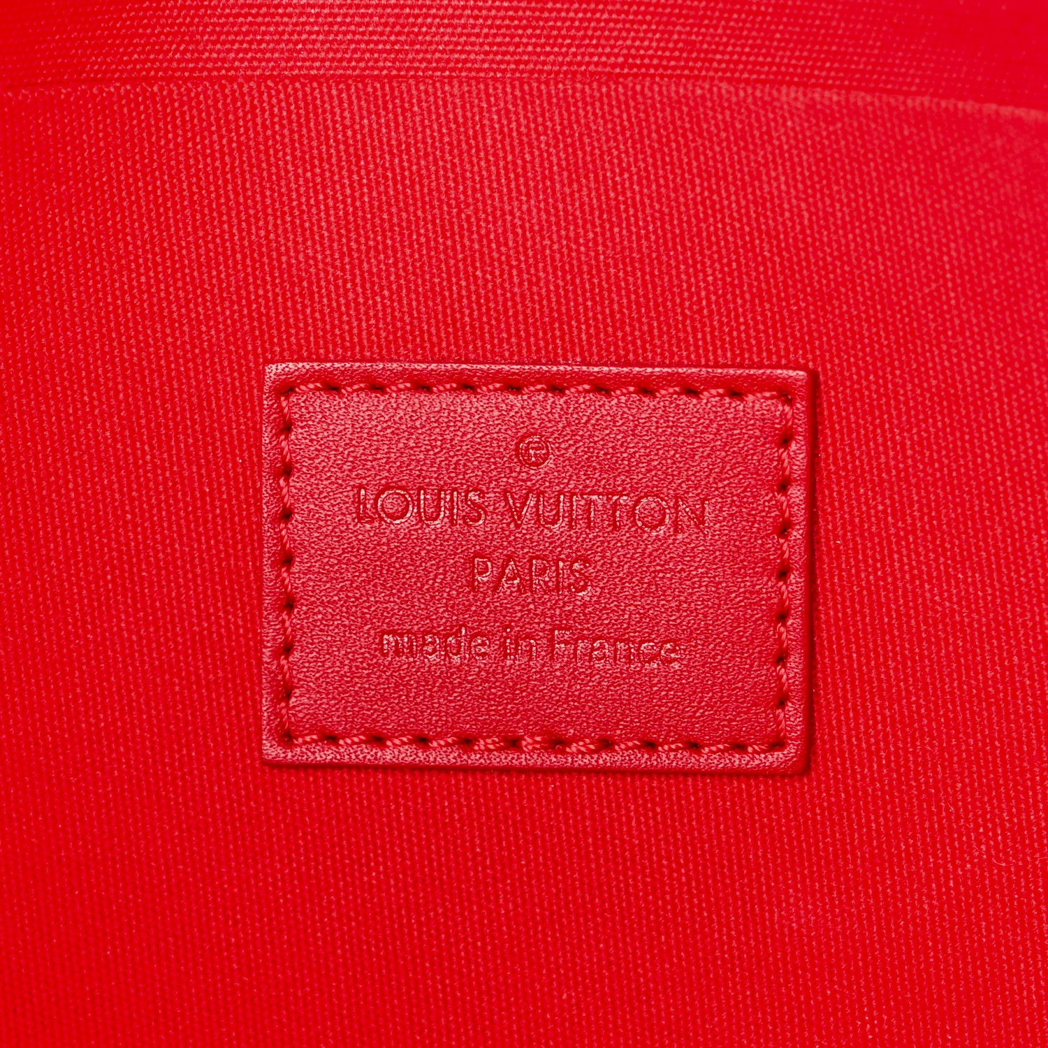 Louis Vuitton Vernis Felicie Pochette Chain Wallet Cherry 7 of 15