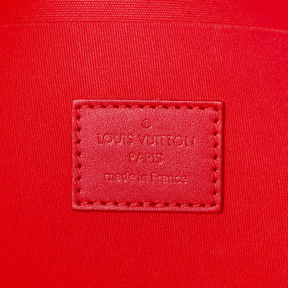 Louis Vuitton Vernis Felicie Pochette Chain Wallet Cherry 7 of 15