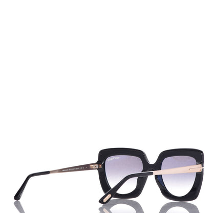Tom Ford Jasmin Sunglasses TF610 Black 4 of 7