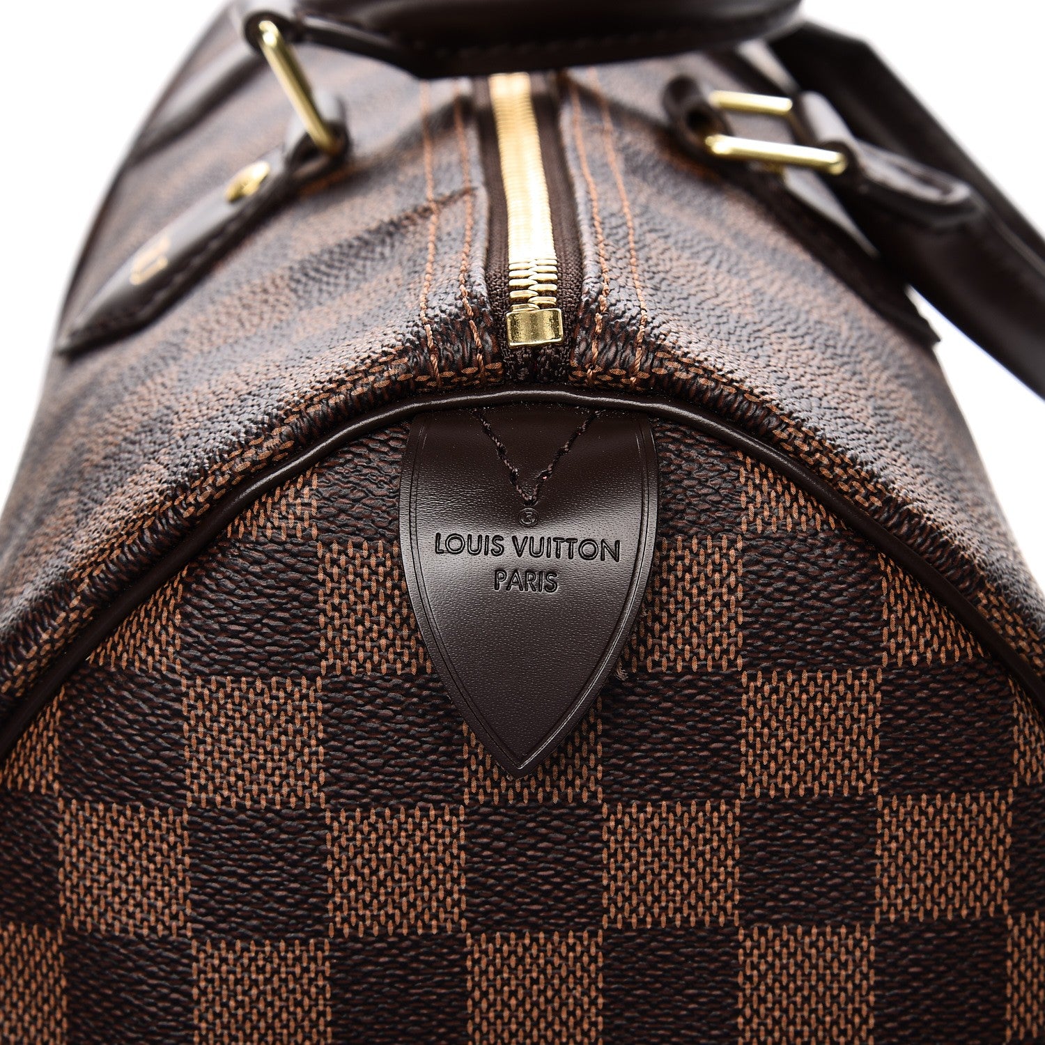 Louis Vuitton Damier Ebene Speedy 35 6 of 11