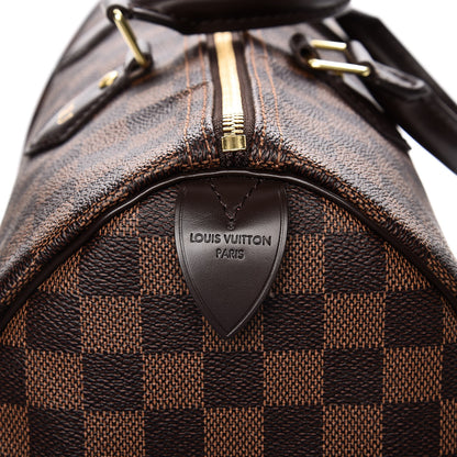 Louis Vuitton Damier Ebene Speedy 35 6 of 11