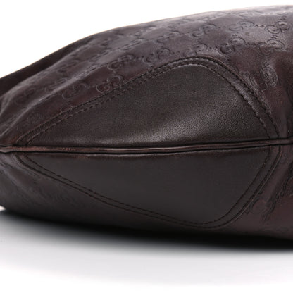 Gucci Guccissima Large Princy Hobo Dark Brown 9 of 15