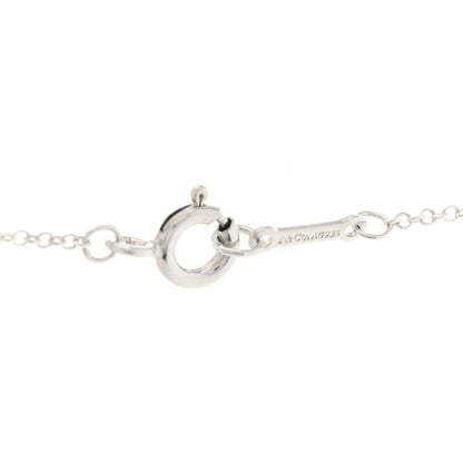 Tiffany Sterling Silver Diamond Paloma Picasso Loving Heart Necklace 3 of 3