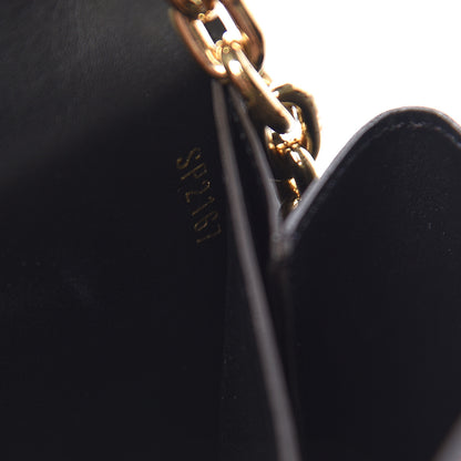Louis Vuitton Veau Satin Monogram Twist Chain Wallet 9 of 11