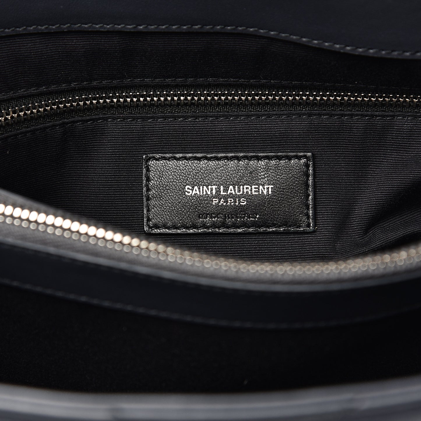 Calfskin Y Quilted Monogram Medium Loulou Chain Satchel Asphalt