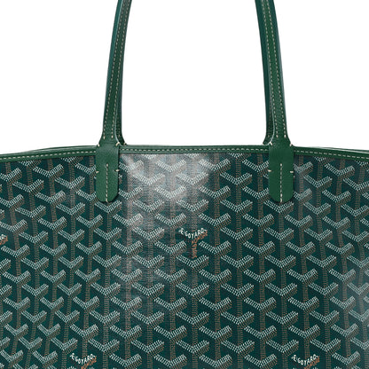 Goyard Goyardine Artois PM Green 8 of 10