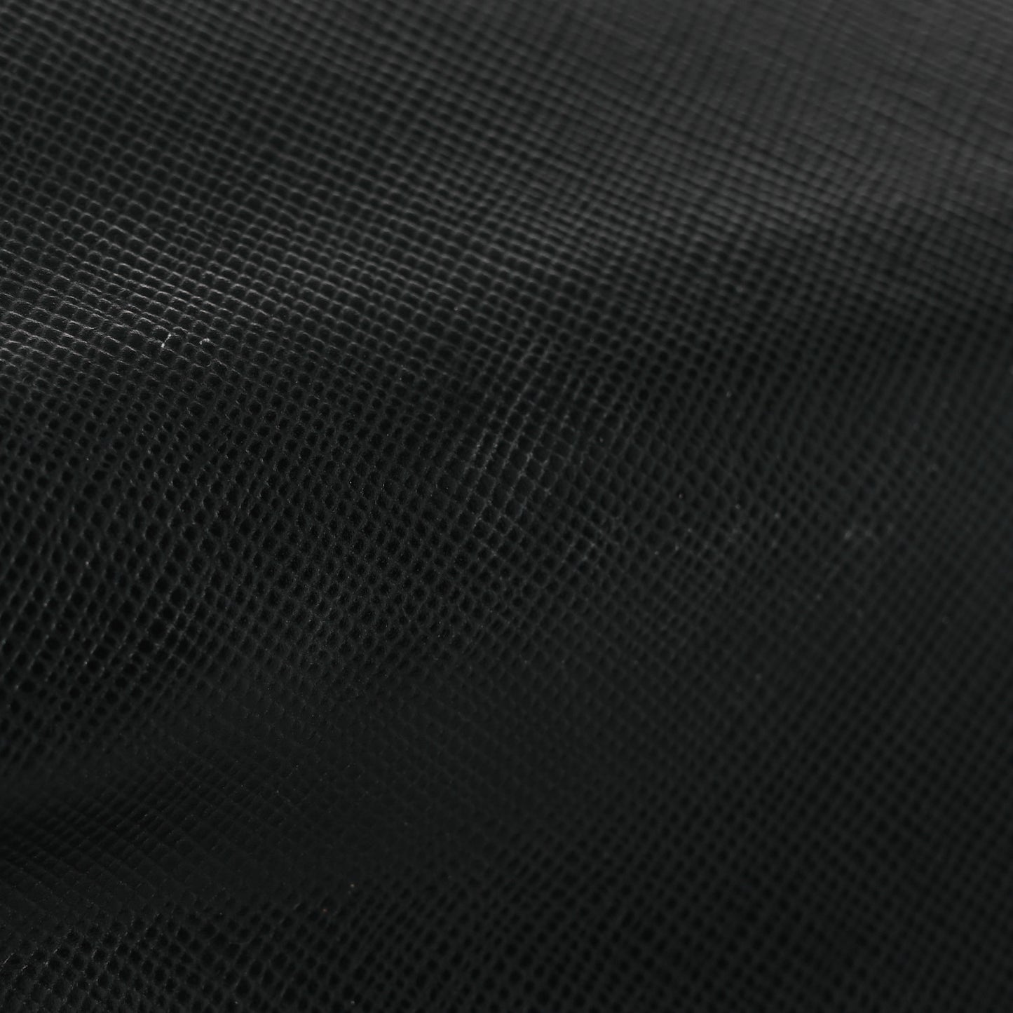 Saffiano Metal Oro Chain Wallet Black
