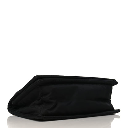 Prada Tessuto Nylon Padded Chain Shoulder Bag Black 4 of 9