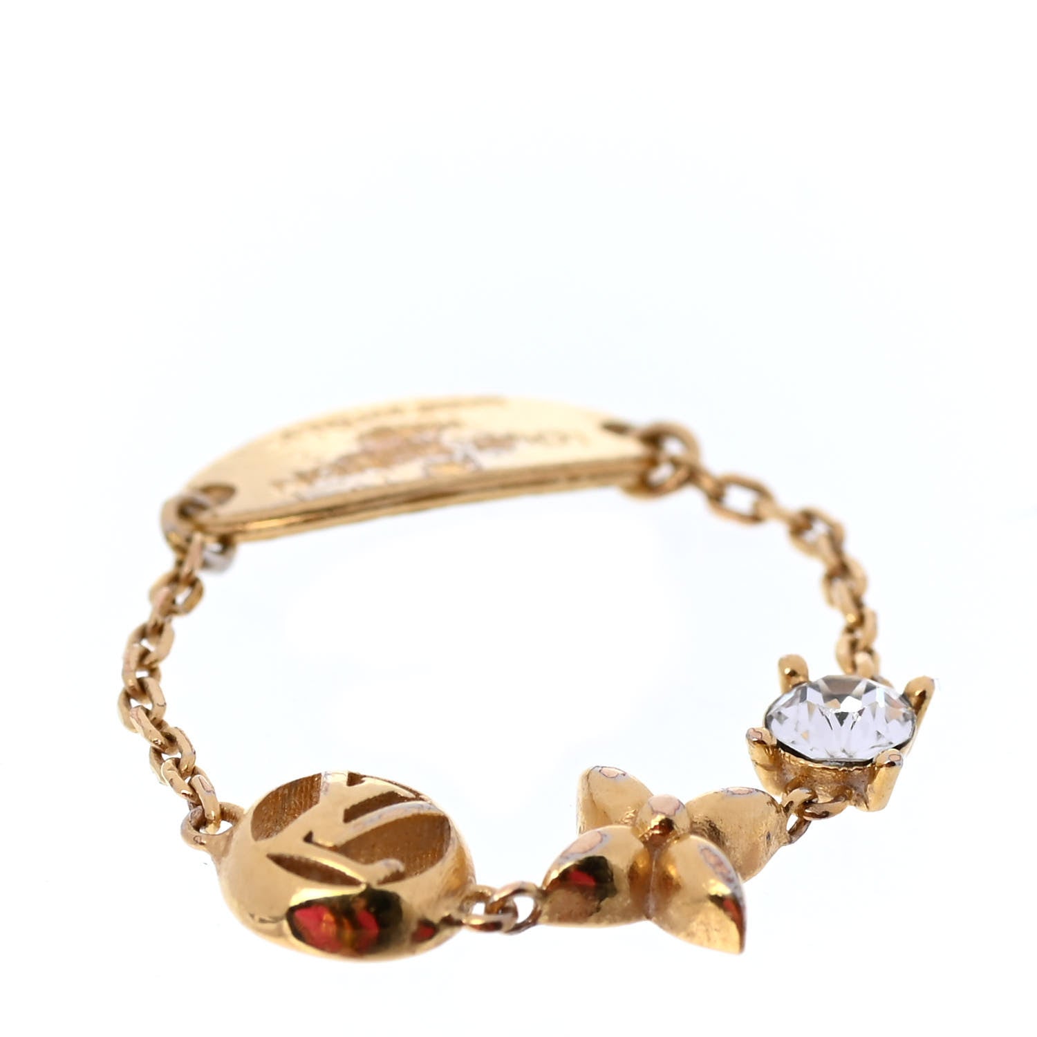 Louis Vuitton Petit Louis Ring S Gold 1 of 6