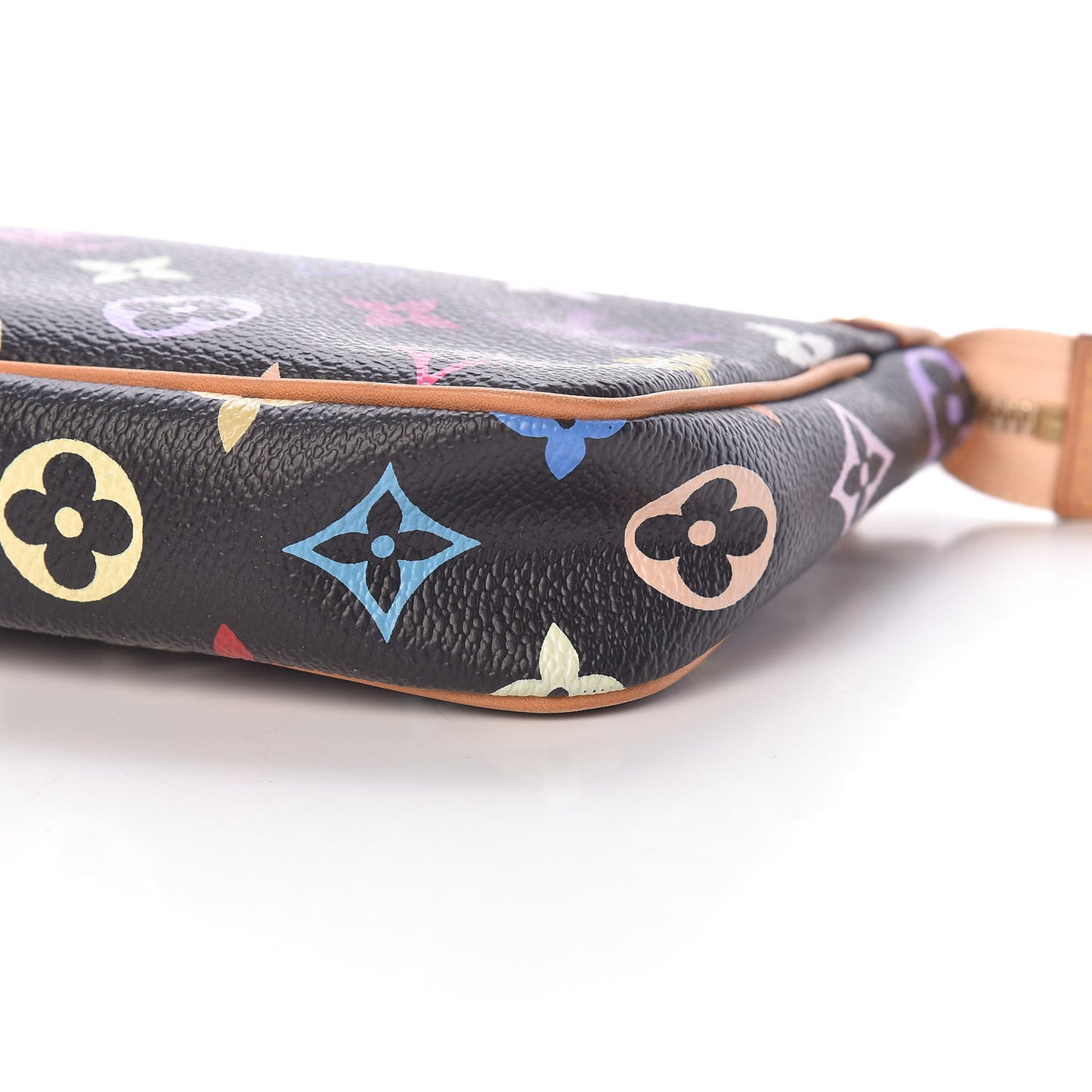 Monogram Multicolor Pochette Accessories Black