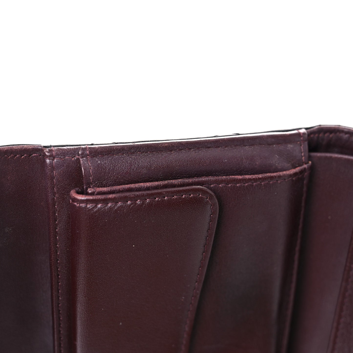 Caviar Quilted Large Flap Wallet Black