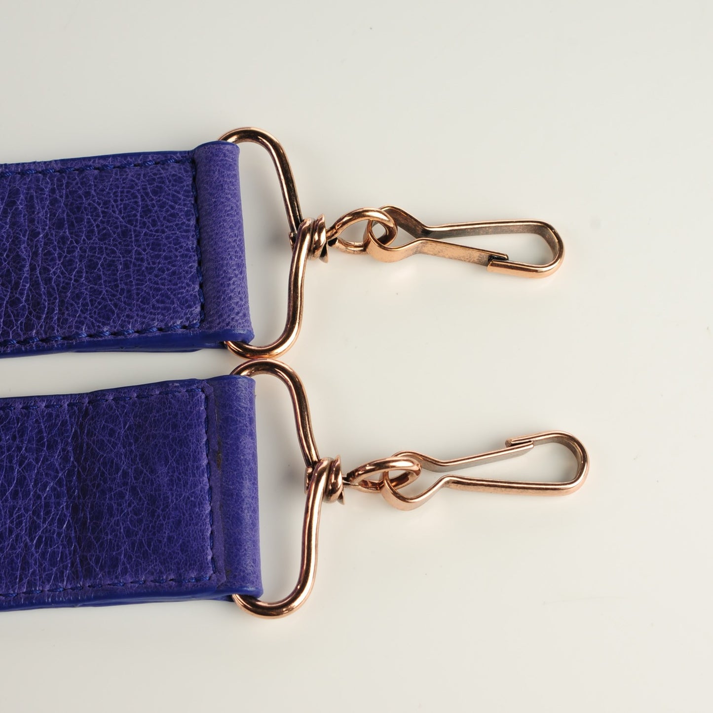 Agneau Giant 21 Rose Gold Hardware City Bleu Lavande