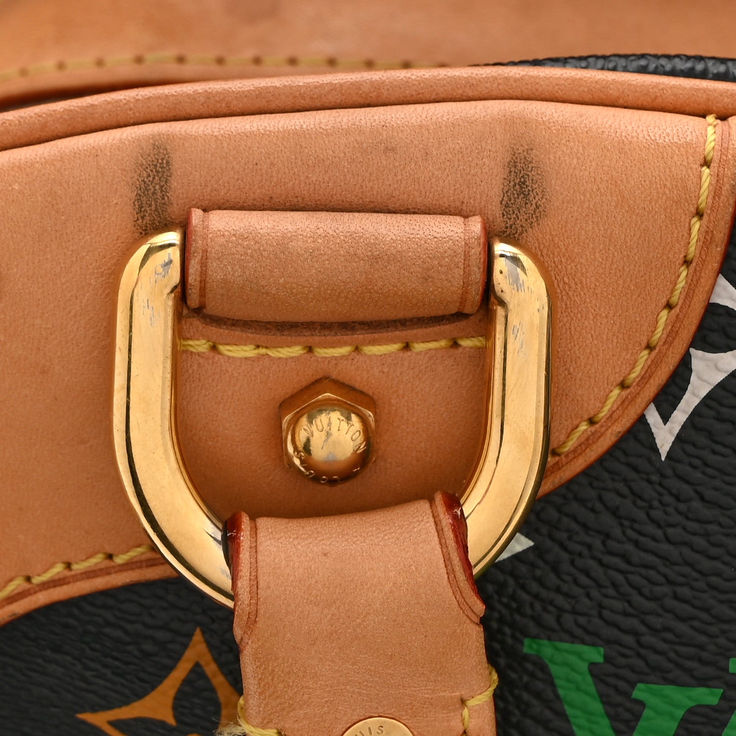 Louis Vuitton Monogram Multicolor Claudia Black 12 of 16
