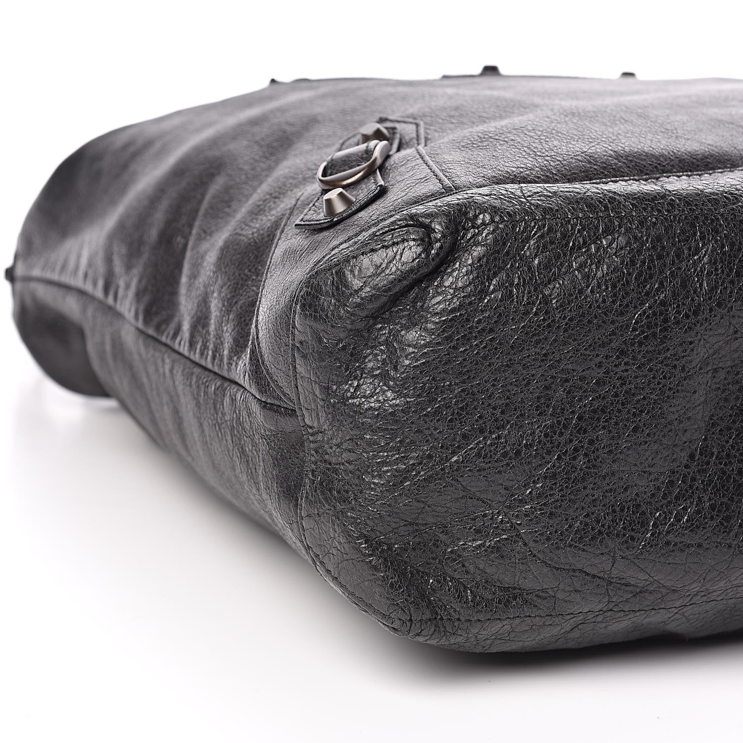 Balenciaga Agneau Classic Hardware Day Hobo Black 11 of 13