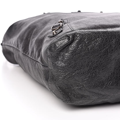 Balenciaga Agneau Classic Hardware Day Hobo Black 11 of 13