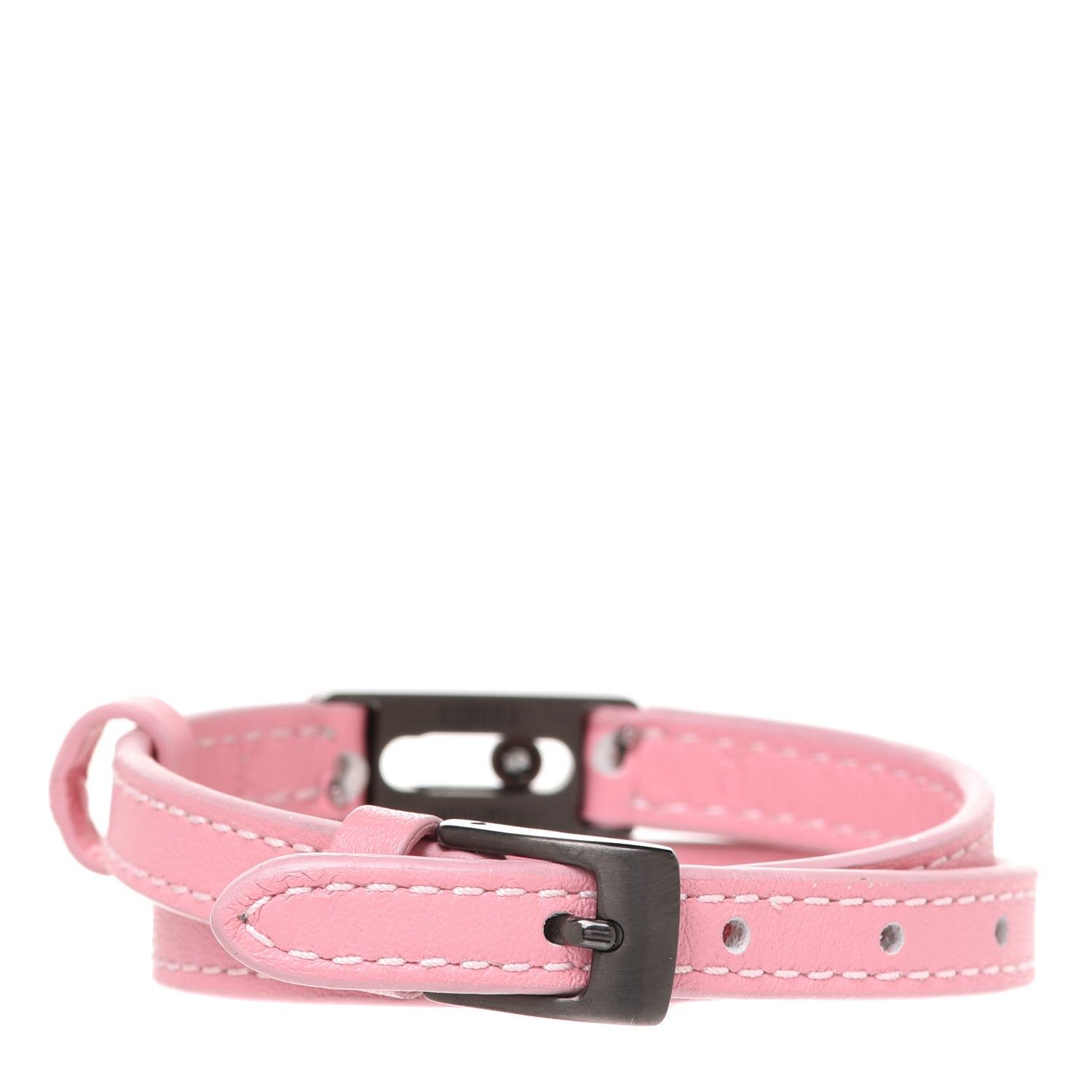 Messika Graphite Titanium Diamond Suede My Move Bracelet Baby Pink Taupe 4 of 10