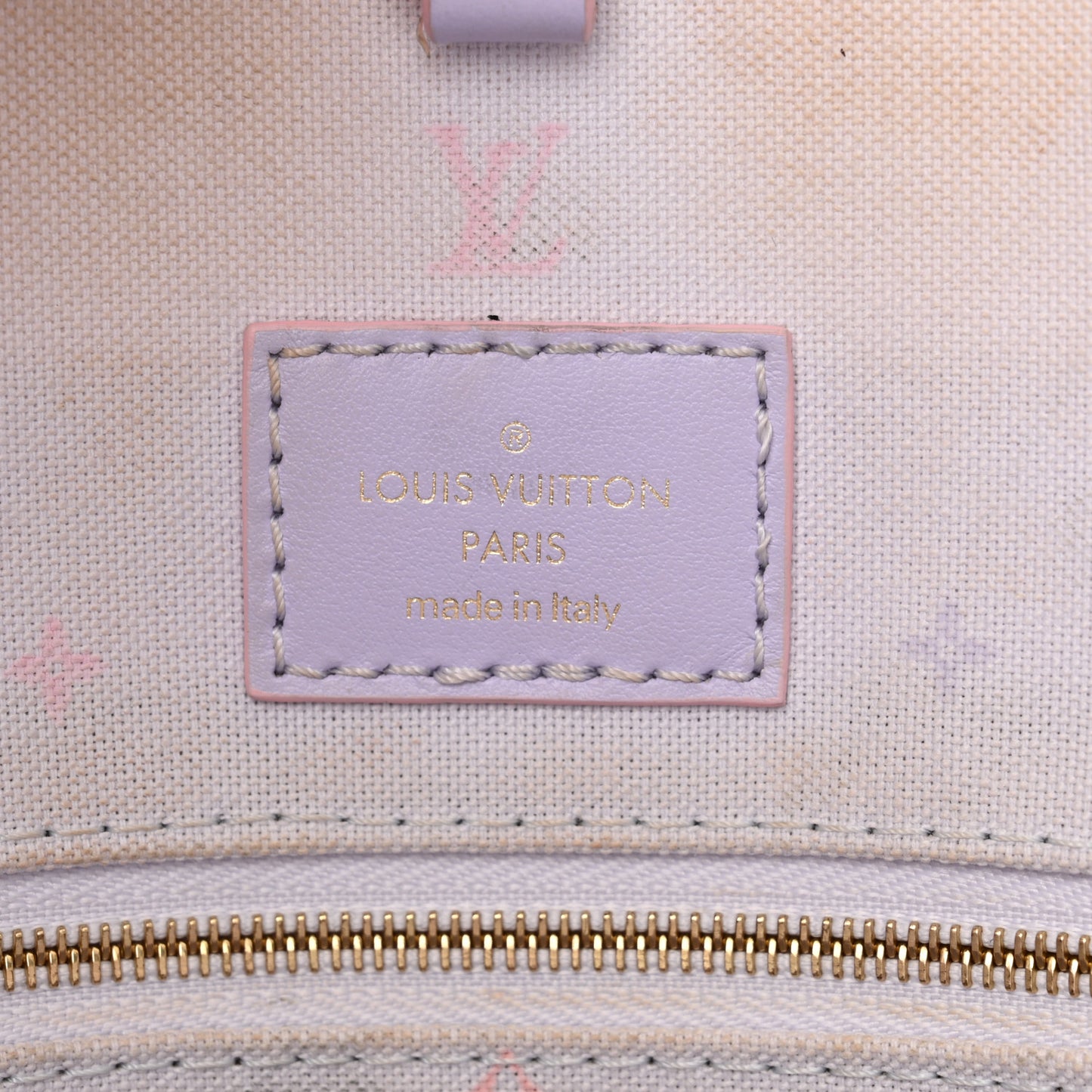 Monogram Giant Spring In The City Onthego GM Sunrise Pastel
