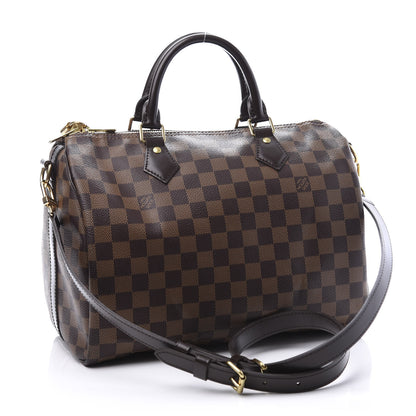 Louis Vuitton Damier Ebene Speedy Bandouliere 30 2 of 11