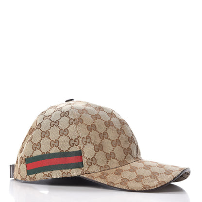 Gucci Monogram Web Baseball Hat L Beige Cocoa 5 of 10