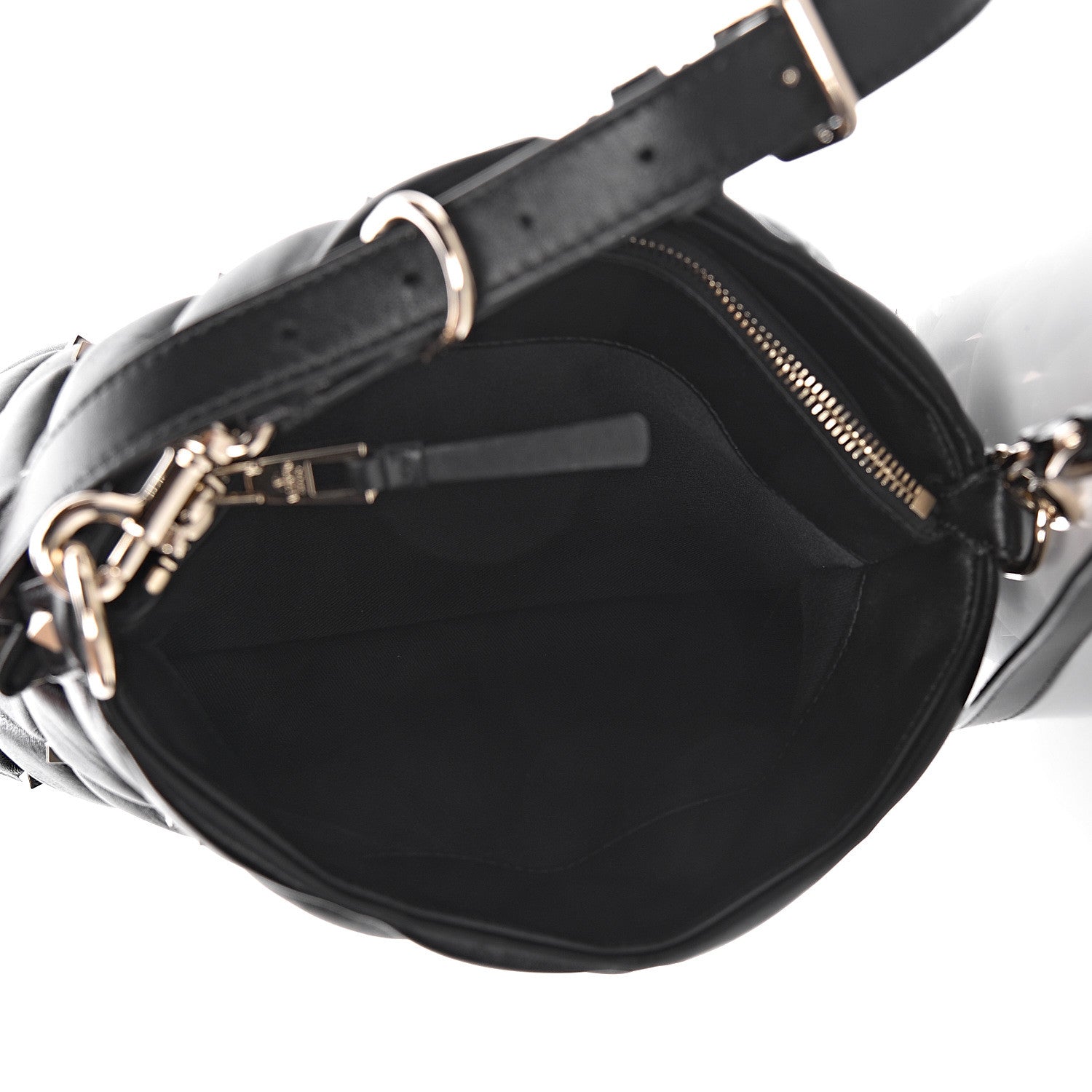 Valentino Garavani Nappa Candystud Shoulder Bag Black 5 of 24