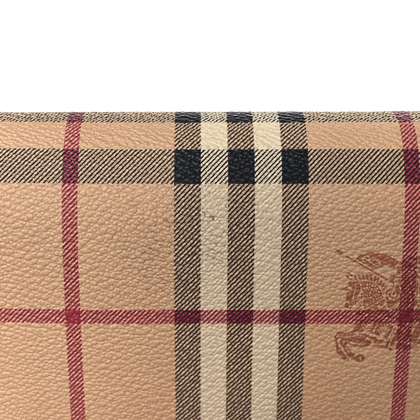 Haymarket Check Henley Wallet On Chain Mid Camel