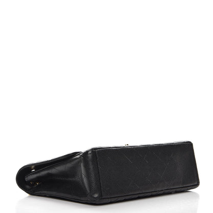 Chanel Caviar Quilted Maxi Single Flap Black 5 of 12