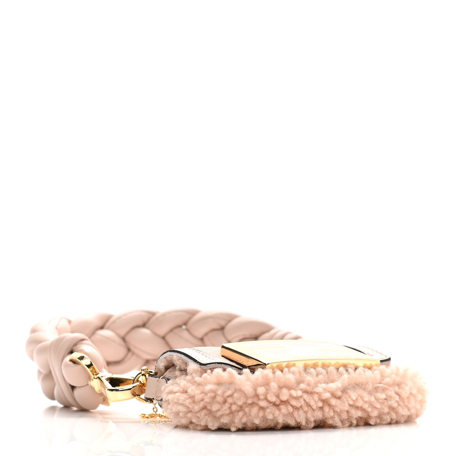 Fendi Lambskin Shearling Nano Baguette Maxi Handle Charm Soap 4 of 11