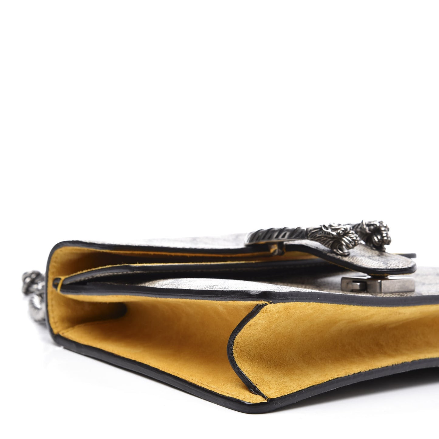GG Supreme Monogram Mini Dionysus Shoulder Bag Yellow